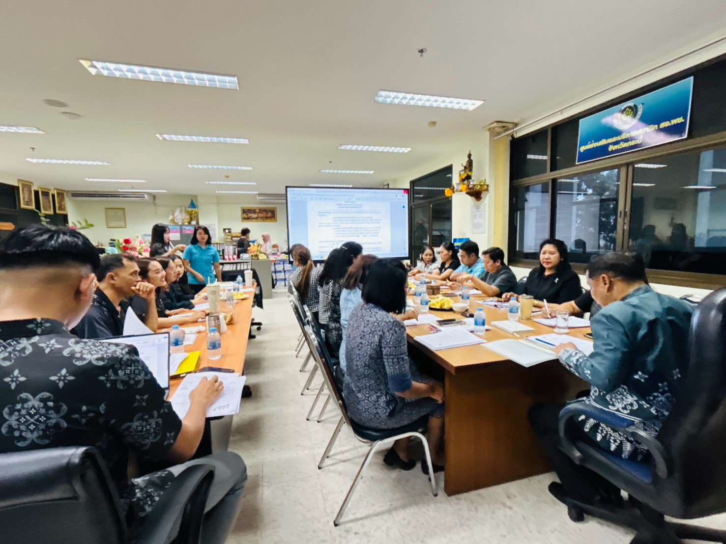 📢 พช.กระบี่ ประชุมขับเคลื่อนภารกิจงานพัฒนาชุมชน มุ่งยกระดับประสิทธิภาพการทำงานสู่เป้าหมาย